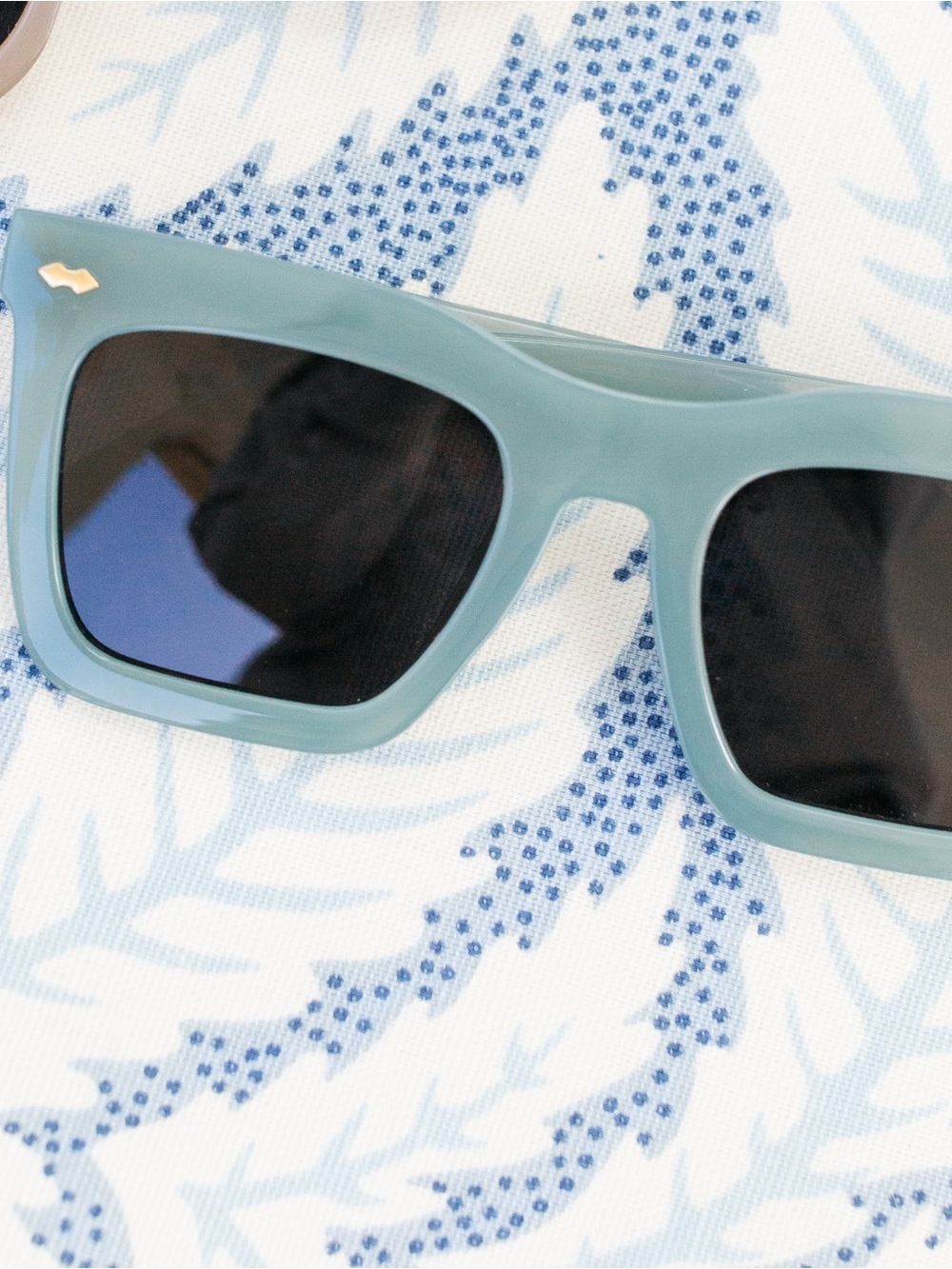 Women's Square Frame Sunglasses - Seafoam Green